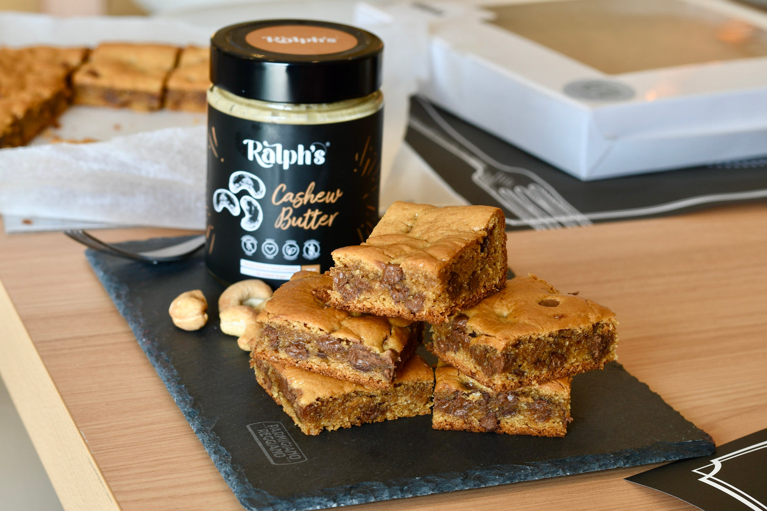 Cashew Nut Butter Brownies and Cashew Butter