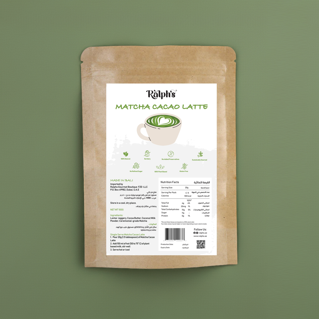 Matcha Cacao Latte