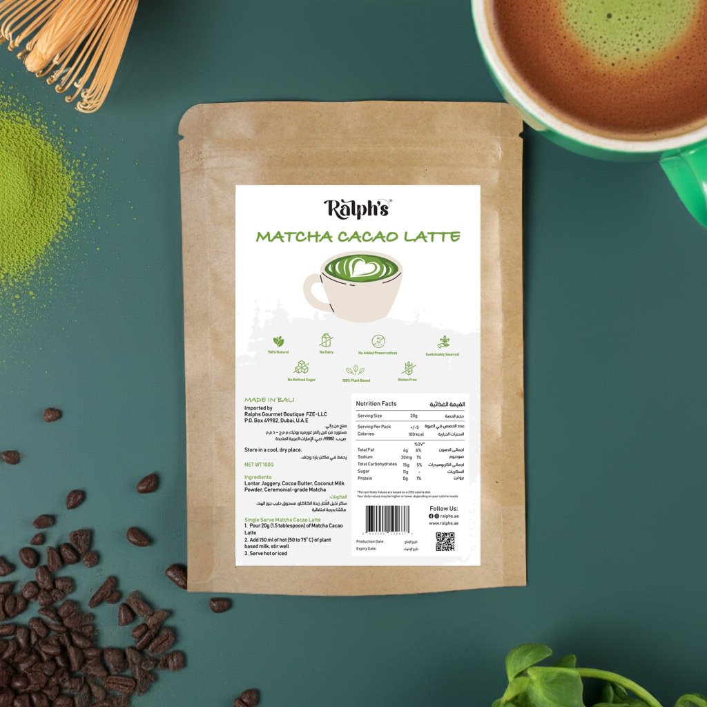 Matcha Cacao Latte
